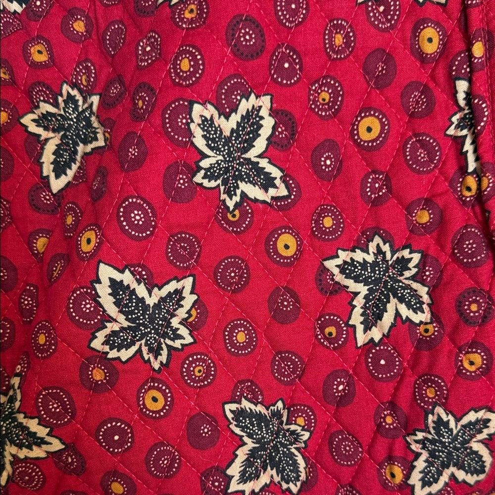 Vera Bradley Red Leaf Garment Bag and Duffel Bag Set - Picture 4 of 4
